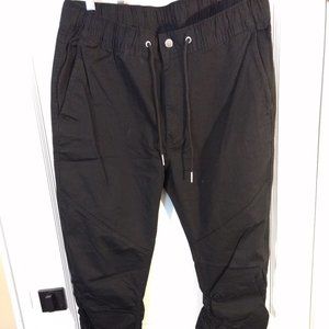 H&M Mens trendy black pant